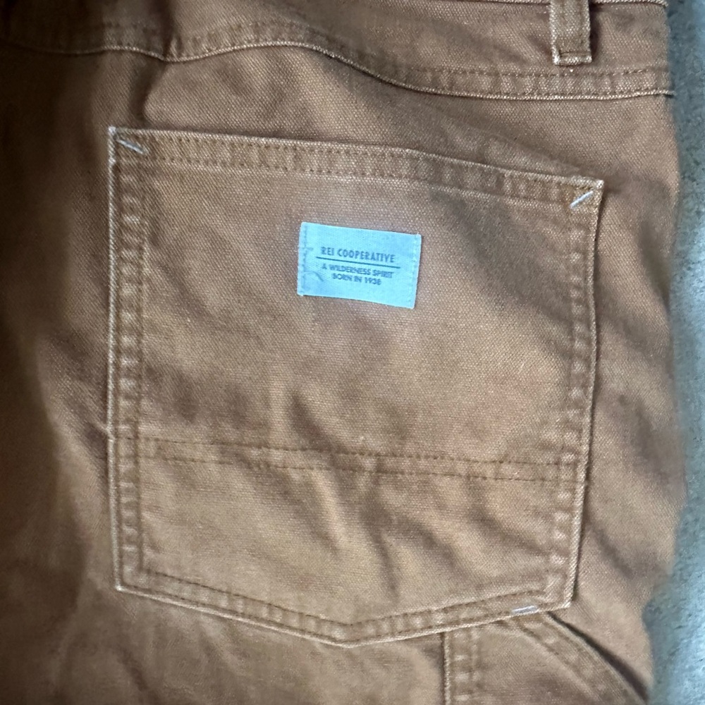 Rei cooperative carhartt like work pants